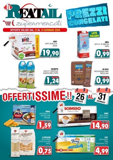 Volantino Reatail Supermercati