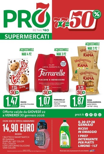 PRO7 Supermercati - 7x7=50%