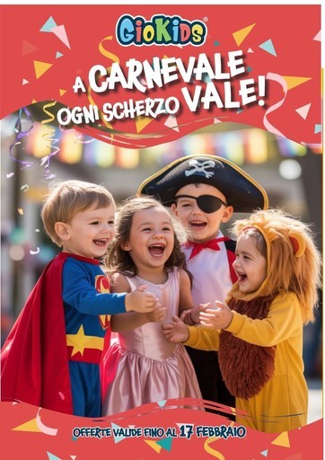 Volantino Giokids