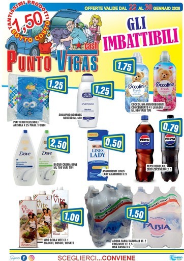 Volantino Punto Vigas