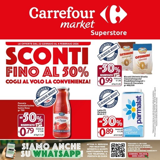 Volantino Carrefour Market