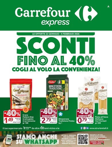 Carrefour Express - Sconti fino al 40%