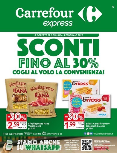Carrefour Express - Sconti fino al 30%