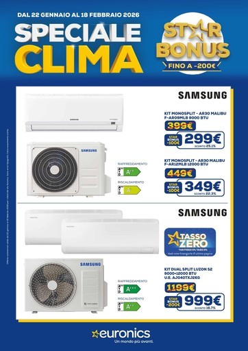 Euronics - SPECIALE CLIMA