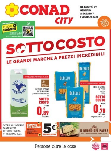 Volantino Conad City