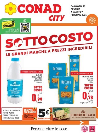 Volantino Conad City