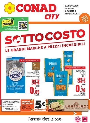 Volantino Conad City