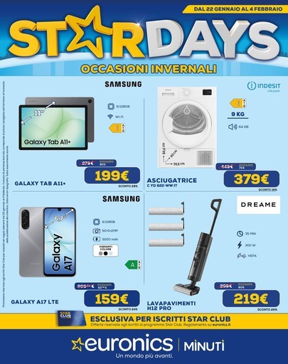 Euronics - StarDays occasioni invernali