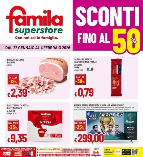 Volantino Famila Superstore