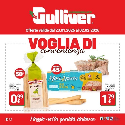 Volantino Gulliver