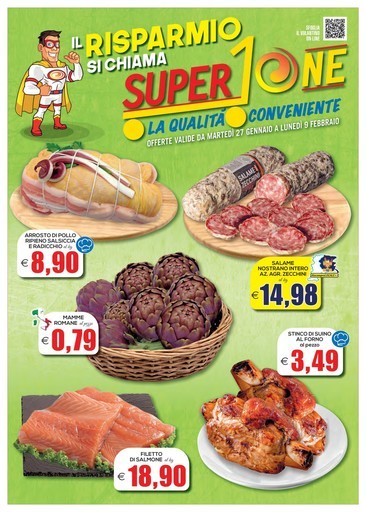 Volantino Supermercato SuperOne