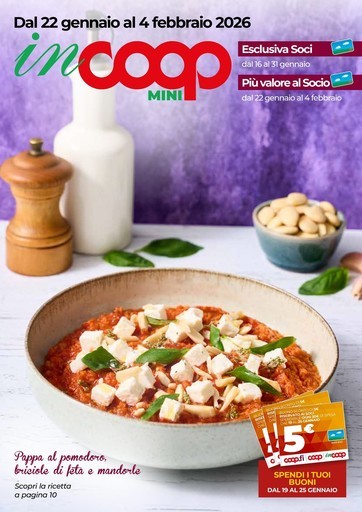 Coop - Dal 22 gennaio al 4 febbraio 2026
