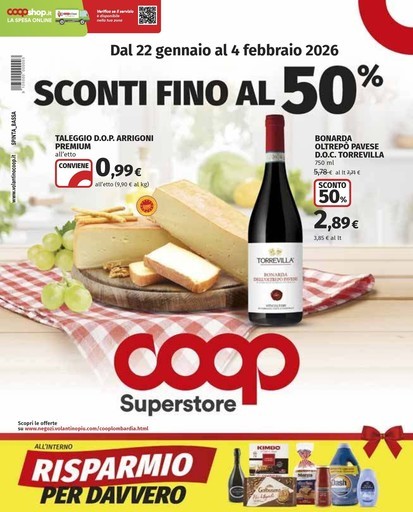 Volantino Coop