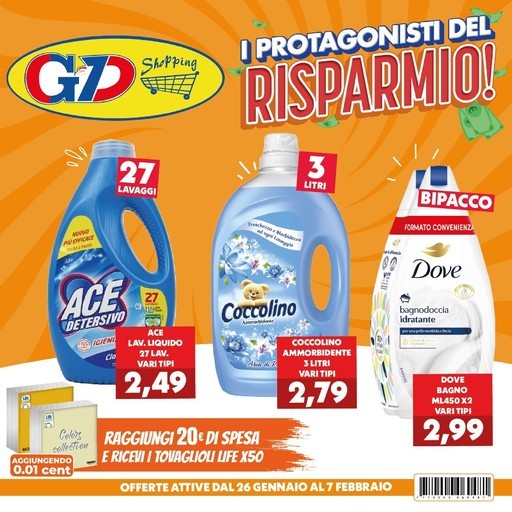 Volantino G e D Shopping