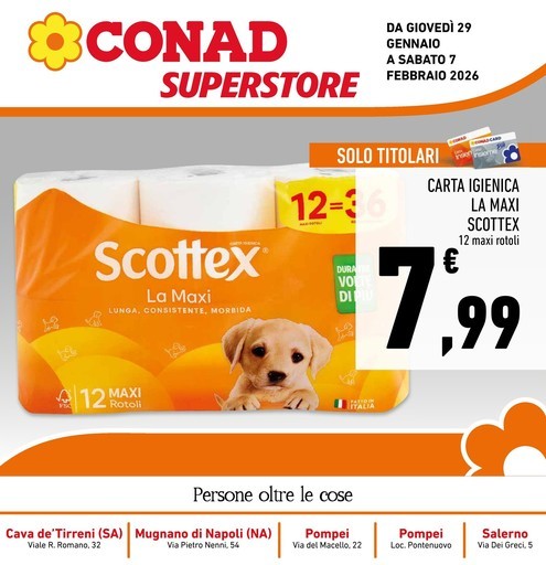 Volantino Conad Superstore