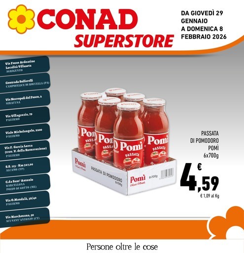 Volantino Conad Superstore