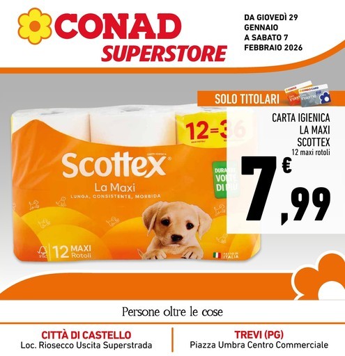 Volantino Conad Superstore