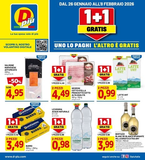 Volantino Dpiù