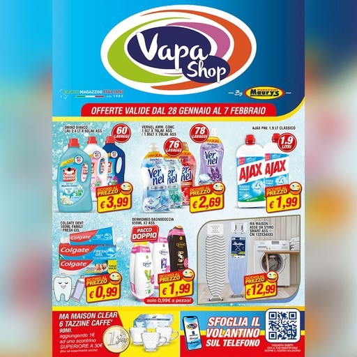 VapaShop - Offerte valide dal 28 gennaio al 7 febbraio