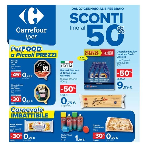 Volantino Carrefour Iper