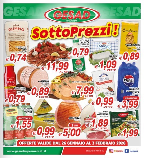Gesad Supermercati - SottoPrezzi!