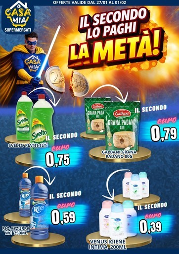 A Casa Mia - Il secondo lo paghi la meta!