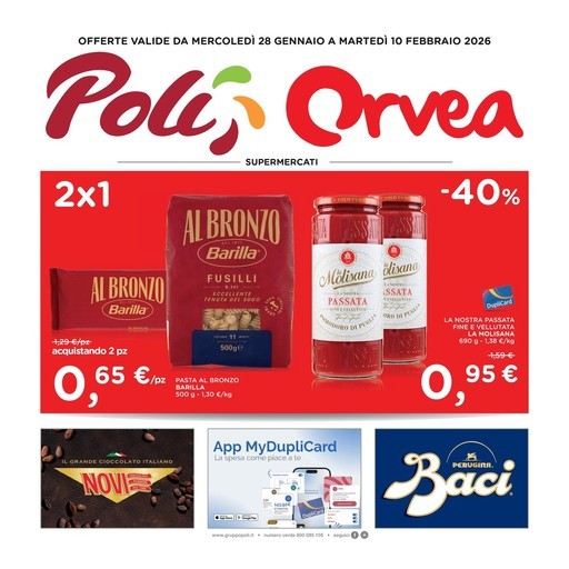 Poli - OFFERTE VALIDE DA MERCOLEDÌ 28 GENNAIO A MARTEDÌ 10 FEBBRAIO