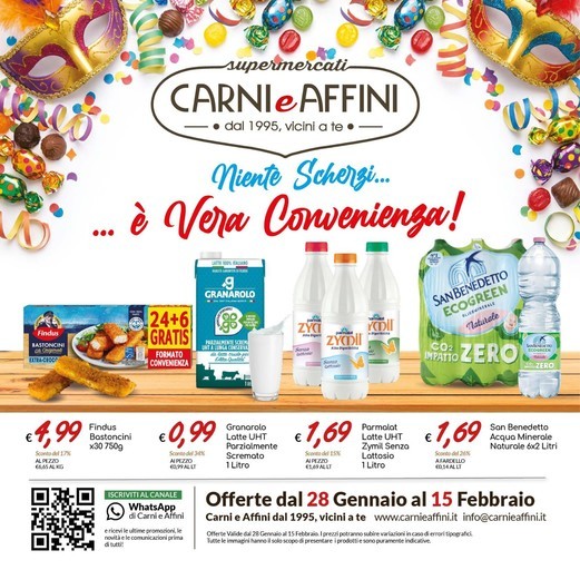 Carni e Affini - Niente scherzi ... e vera convenienza!