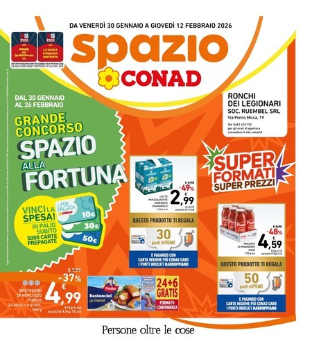 Volantino Spazio Conad