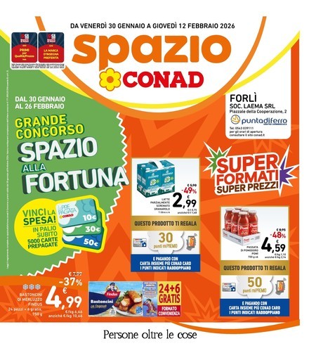 Volantino Spazio Conad