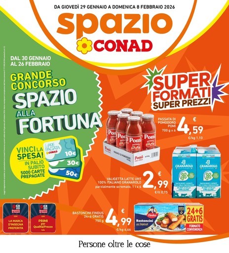Volantino Spazio Conad