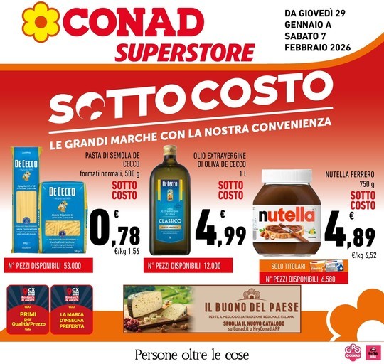 Volantino Conad Superstore