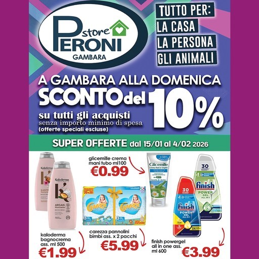 Volantino Supermercati Peroni
