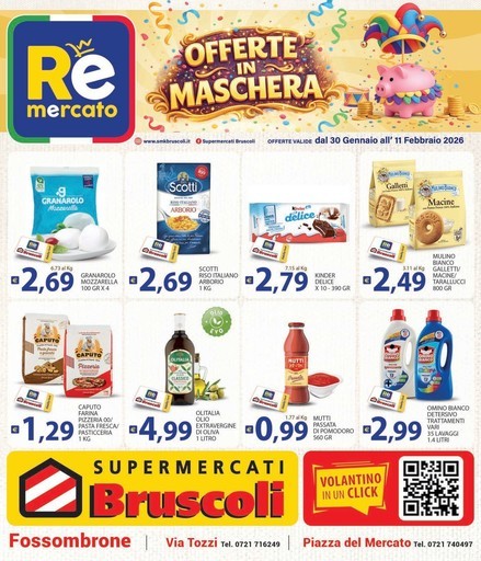 Supermercati Bruscoli - Offerte in Maschera