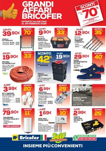 Volantino Bricofer