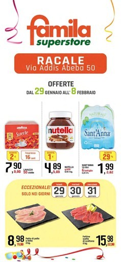 Volantino Famila Superstore