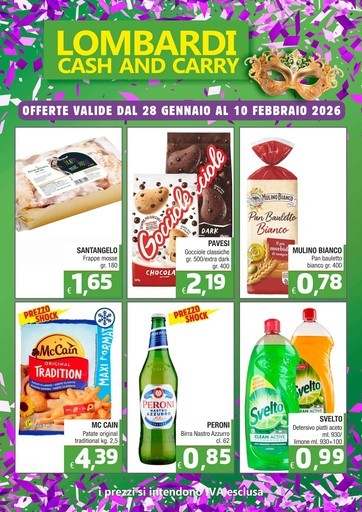Volantino Lombardi Cash and Carry