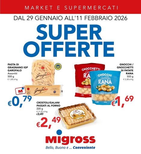 Volantino Migross Supermercati