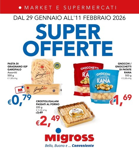 Volantino Migross Supermercati
