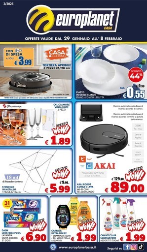 Volantino Europlanet Casa