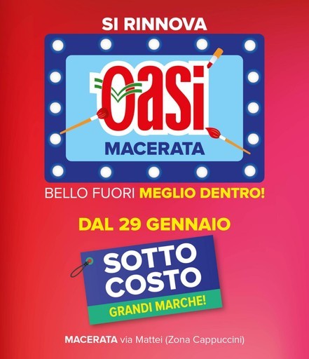 Oasi - Sotto costo grandi marche !