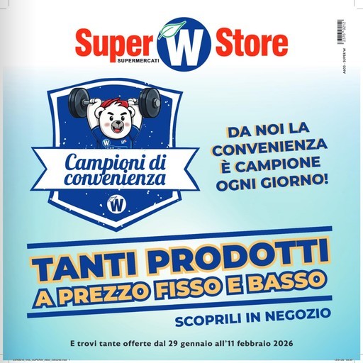 Volantino Superw