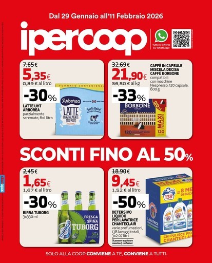 Ipercoop - Sconti fino al 50%