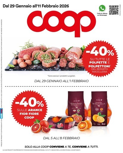 Volantino Coop
