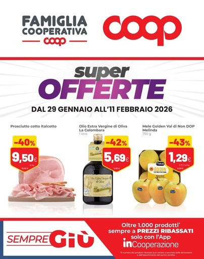 Volantino Coop