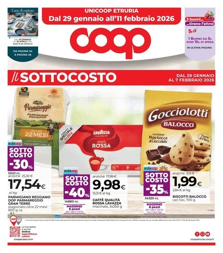 Volantino Coop