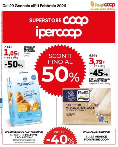 Volantino Coop Alleanza Superstore