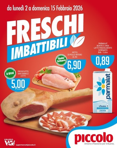 Volantino Supermercati Piccolo