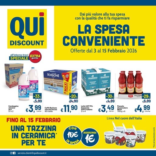 Volantino Qui Discount