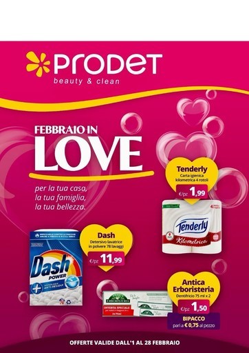 Volantino Prodet